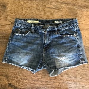 Gap Cut Off Shorts